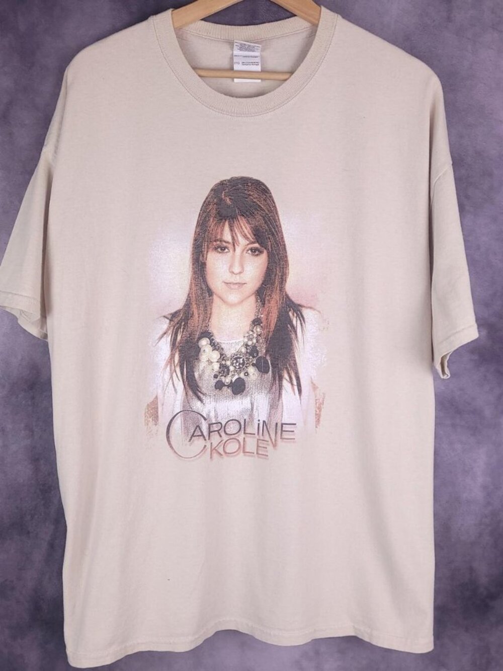 Caroline Kole rare early country music t-shirt